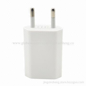 Travel Adapter with EU Plug, 100-240V Range